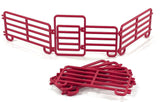 #810BC 1/20 Red Four Sixes Ranch 7-Piece Corral Fence