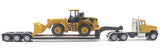 #84418 1/87 Cat CT681 Day Cab Tractor with Lowboy Trailer & Cat 950G Wheel Loader