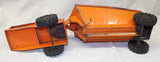 #845S Orange Structo Belly Dump Truck - Used, AS IS