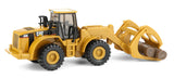 #84661CS 1/87 Cat 950G Wheel Loader with Log Fork & Logs