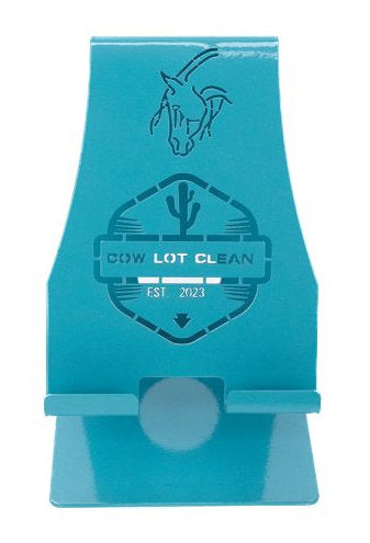 #870888 Turquoise Horse Desktop Phone Holder