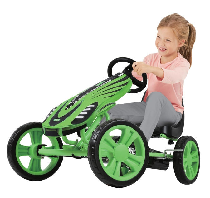 hauck lightning ride-on pedal go-kart 90309 Hauck Green Speedster Pedal Go Cart