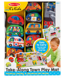 #9214 Take-Along Town Play Mat with Vehicles
