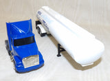 #9347 1/64 Nestle Alpine White WhiteGMC Aero Conventional with Tanker Trailer