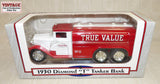 #9513 1/34 True Value 1930 Diamond T Tanker Bank