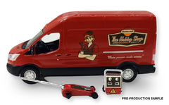 #97170-E 1/64 Hobby Shop 2019 Ford Transit LWB High Roof Van with Car Jack & Battery Charger