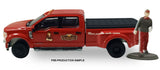 #97170-F 1/64 Hobby Shop 2022 Ford F-450 Dully Pickup with Mechanic Figure