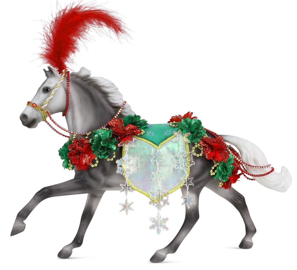 #B-HP-10222 1/9 Christmas in Bloom - 2025 Holiday Horse