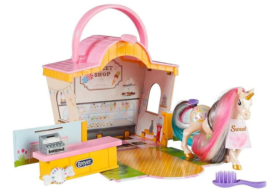 #B-MB-10425 Li'l Beauties Sweet Shop Playset