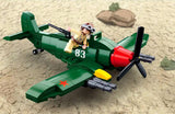 #B0683 WWII Allied Fighter Plane Building Brick Kit