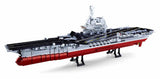 #B0698 Model Bricks Aircraft Carrier 2-in-1 Building Brick Set