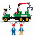 #B0778 Farm Log Transporter Building Brick Kit