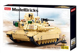 #B0892 M1A2 Abrams Main Battle Tank Building Block Set