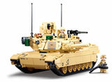 #B0892 M1A2 Abrams Main Battle Tank Building Block Set