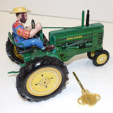 #B11ZM41 1/16 John Deere Model B Tin Windup Tractor