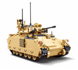 #B1363 Bradley M3A3 US Advance Light Tank Building Brick Set