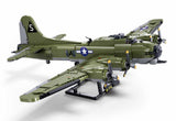 #B1367 WWII Boeing B-17 Flying Fortress Airplane Building Brick Set