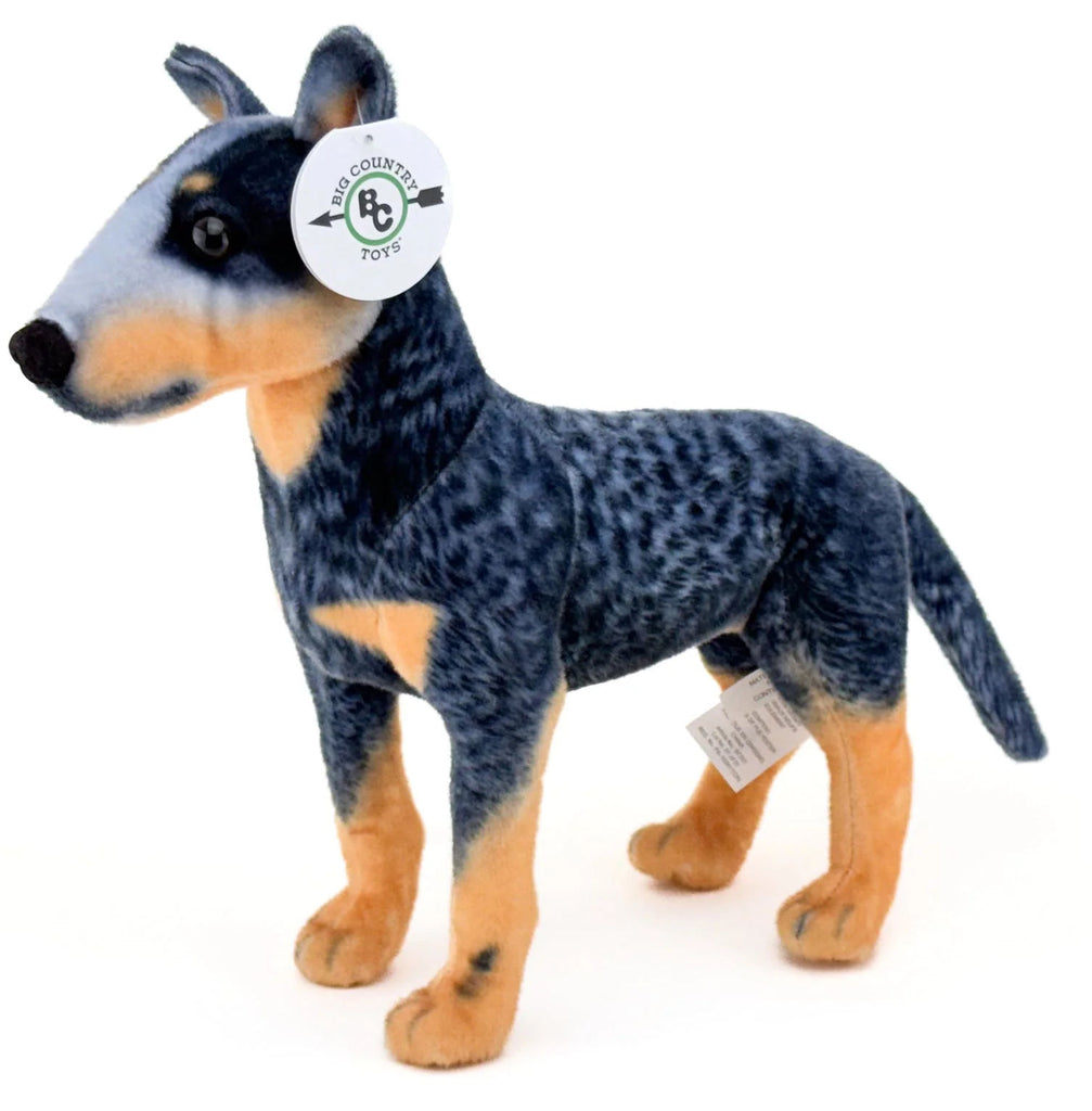 #BC601 14" Blue Heeler Dog Plush