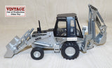 #C2931Sa 1/35 Case 580D Backhoe Loader Silver Limited Edition - No Box, AS IS