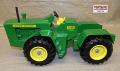 #CB1413 1/16 John Deere 8010 4WD Tractor with Singles Wheels - Custom Built, AS IS