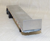 #CB1421 1/64 Custom Built Flatbed Trailer with Load - No Box, AS IS