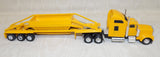 #CB1422 1/64 Yellow Kenworth Cab with Custom Built Belly Dump Trailer - No Package, AS IS