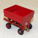 #CB1532 1/64 Red Gravity Wagon with Custom Rear Hitch - AS IS
