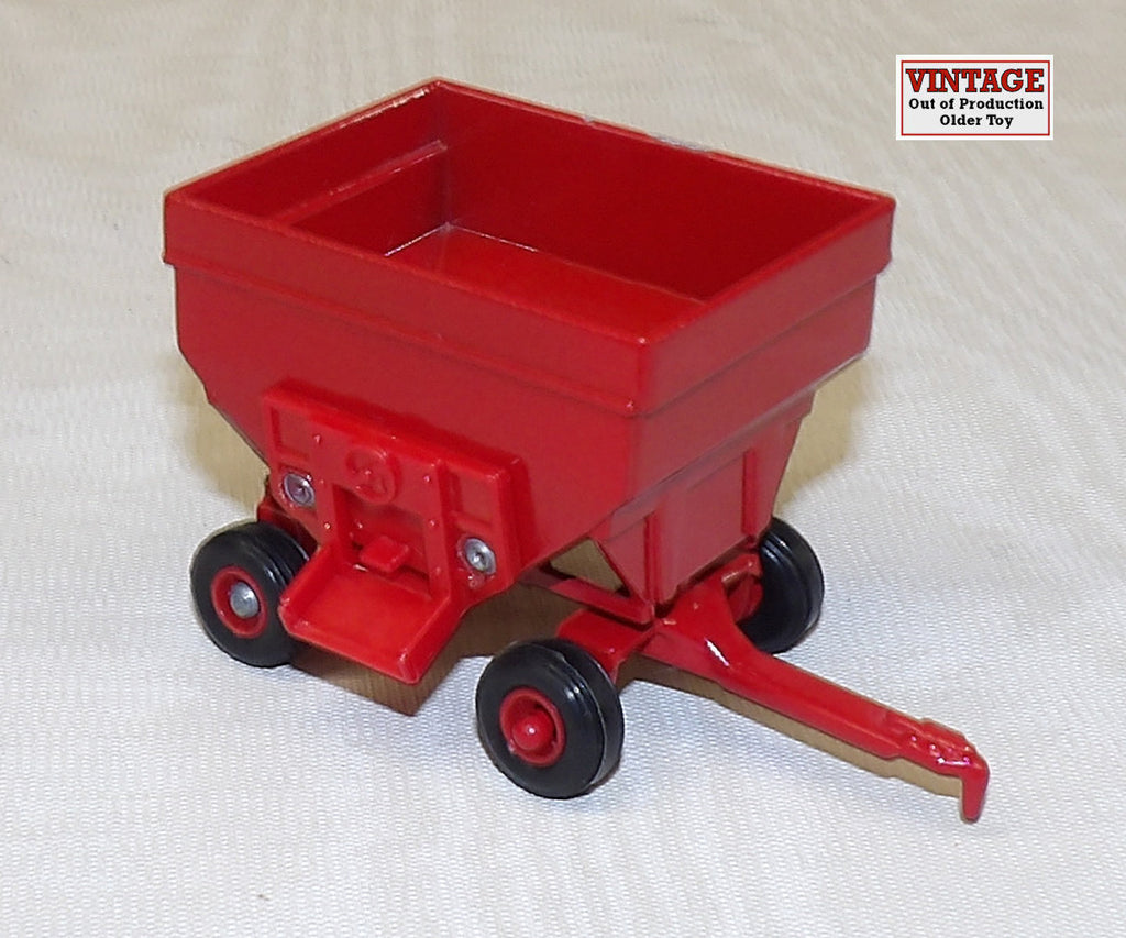 #CB1532 1/64 Red Gravity Wagon with Custom Rear Hitch - AS IS