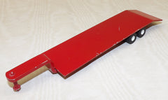 #CB1533 1/64 Gooseneck Flatbed Trailer, Custom Built - AS IS