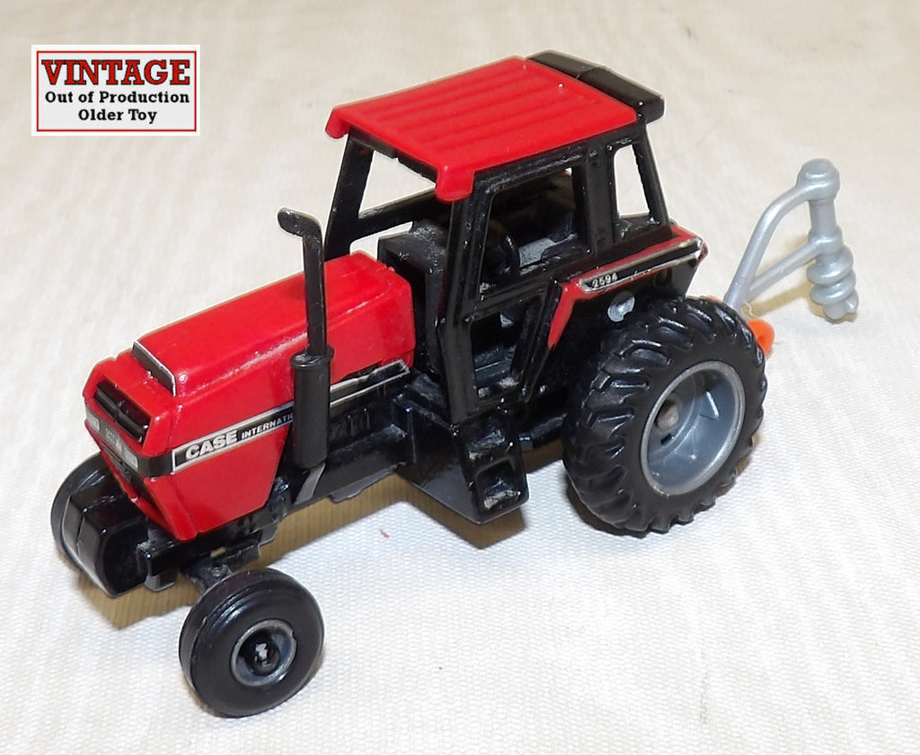 #CB1547 1/64 Case-IH 2594 Tractor with Post Hole Digger - Custom, No Package, AS IS