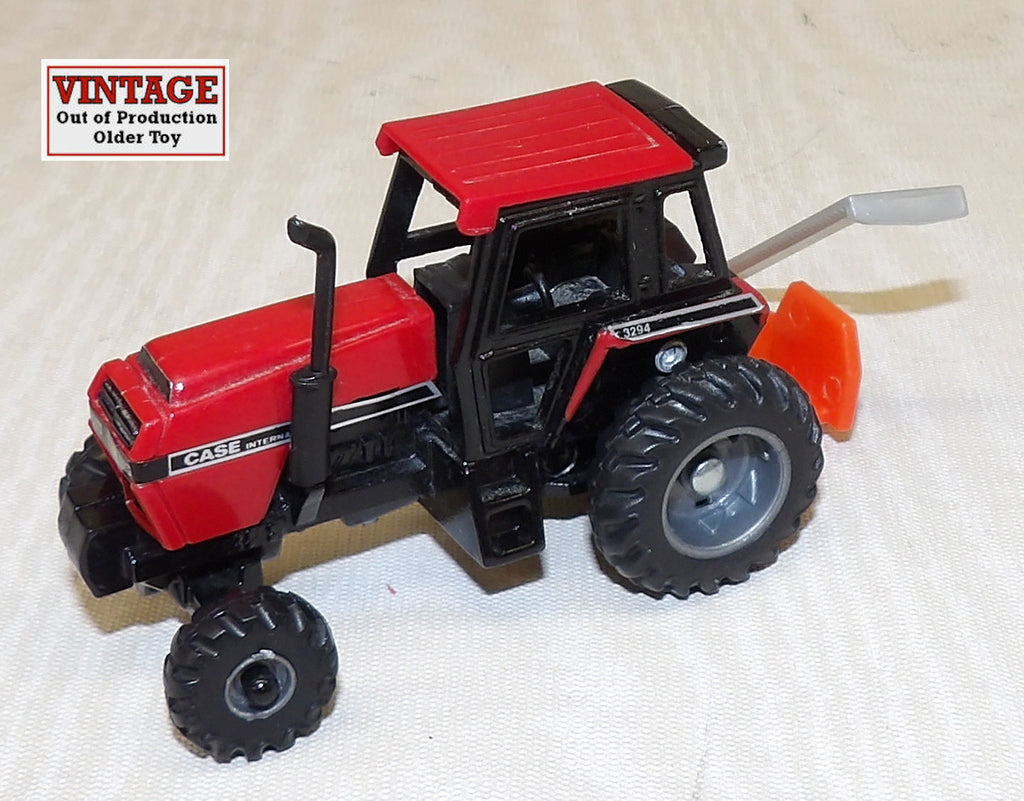 #CB1548 1/64 Case-IH 3294 FWA Tractor with Sickle Mower - Custom, No Package, AS IS