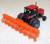 #CB1549 1/64 Case-IH 2594 Tractor with Duals & Cultivator - Custom, No Package, AS IS
