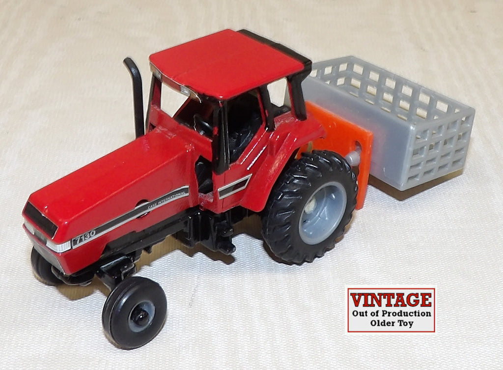 #CB1550 1/64 Case-IH 7130 Tractor with Hog Basket - Custom, No Package, AS IS