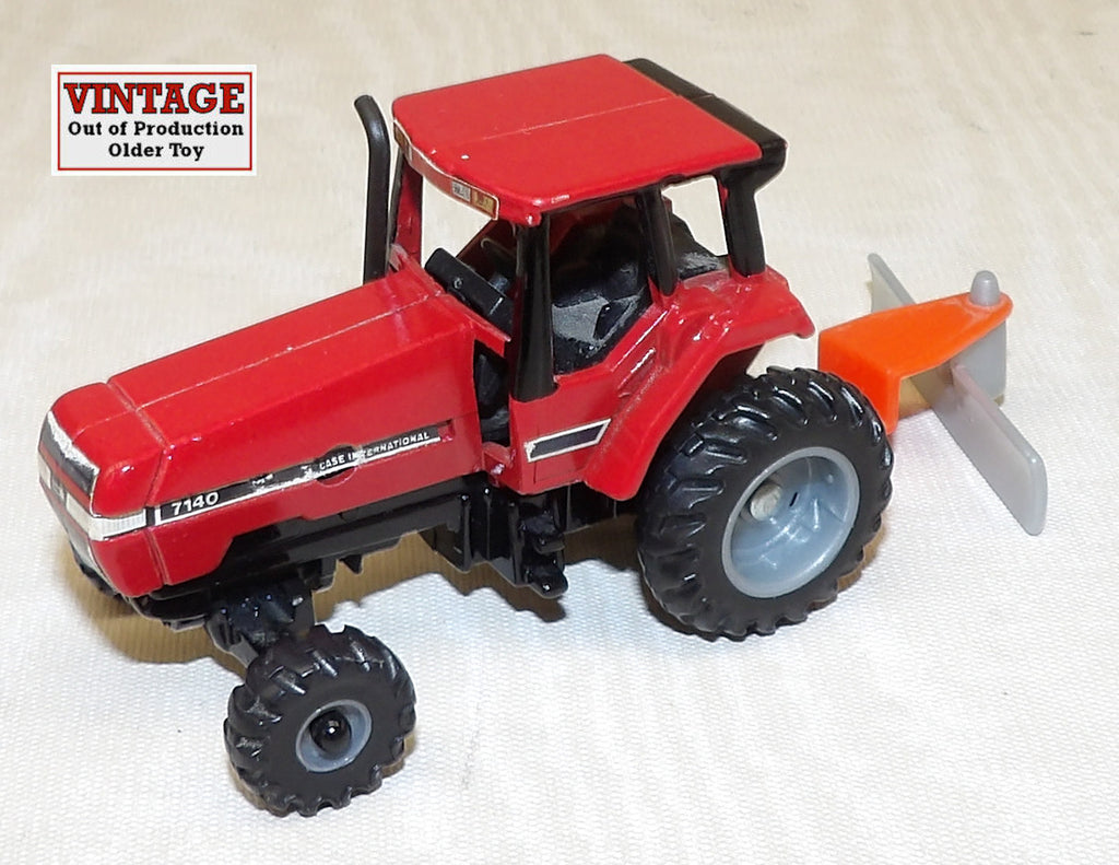 #CB1551 1/64 Case-IH 7140 FWA Tractor with Rear Blade - Custom, No Package, AS IS