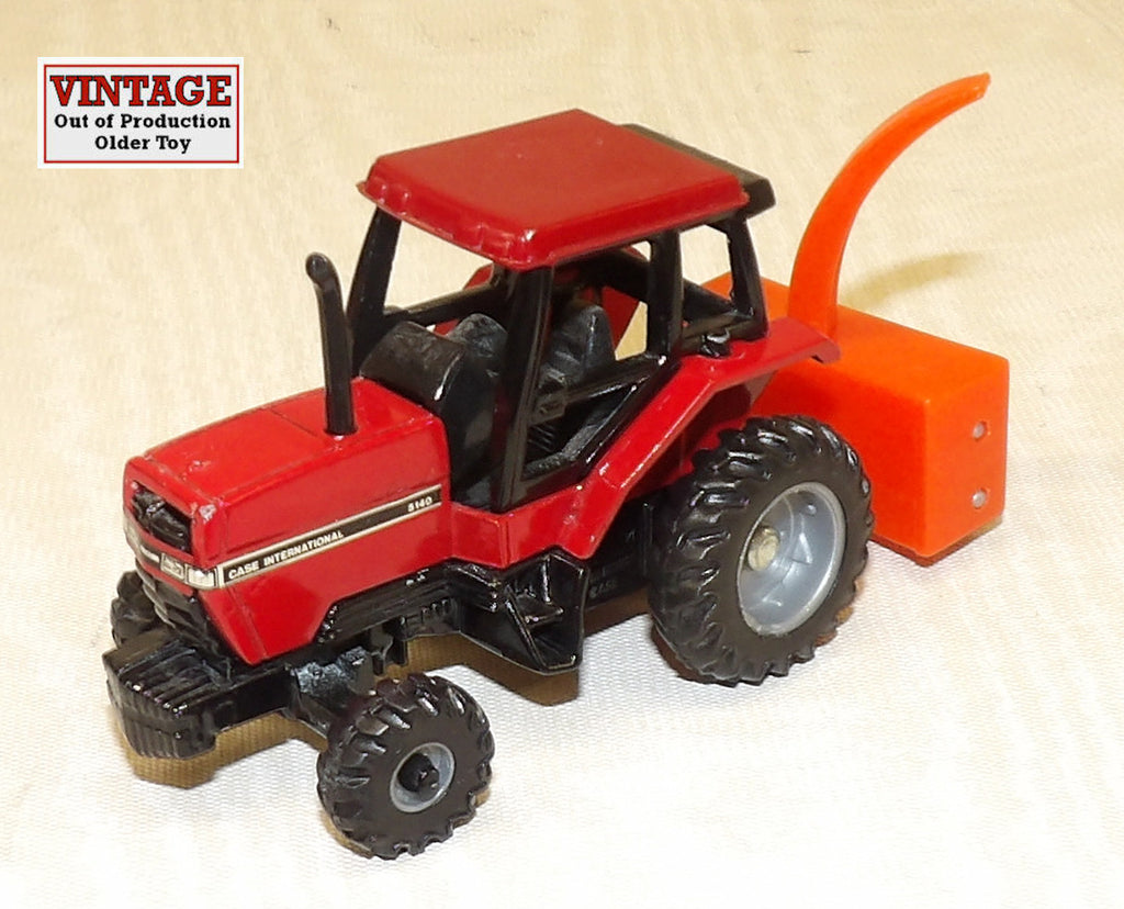 #CB1552 1/64 Case-IH 5140 FWA Tractor with Snow Blower - Custom, No Package, AS IS