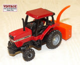 #CB1552 1/64 Case-IH 5140 FWA Tractor with Snow Blower - Custom, No Package, AS IS