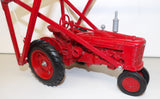 #CB1589 1/16 Custom Farmall H with Farmhand Loader - No Box, AS IS