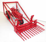 #CB1589 1/16 Custom Farmall H with Farmhand Loader - No Box, AS IS