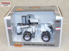 #CUST1134 1/64 Big Bud 740 4WD Tractor with Triples, Silver Engine Chase Version