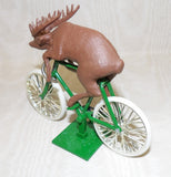 #DSO507 John Deere Deer on Bicycle
