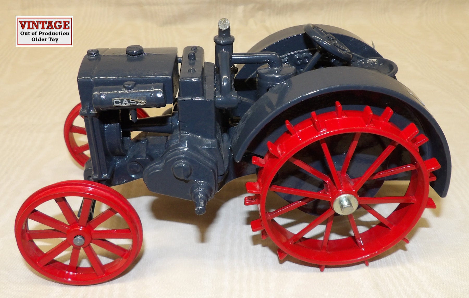 #FB1596 1/16 Case 15-27 Tractor with Steel Wheels, 150th Case Anniversary No Box, AS IS