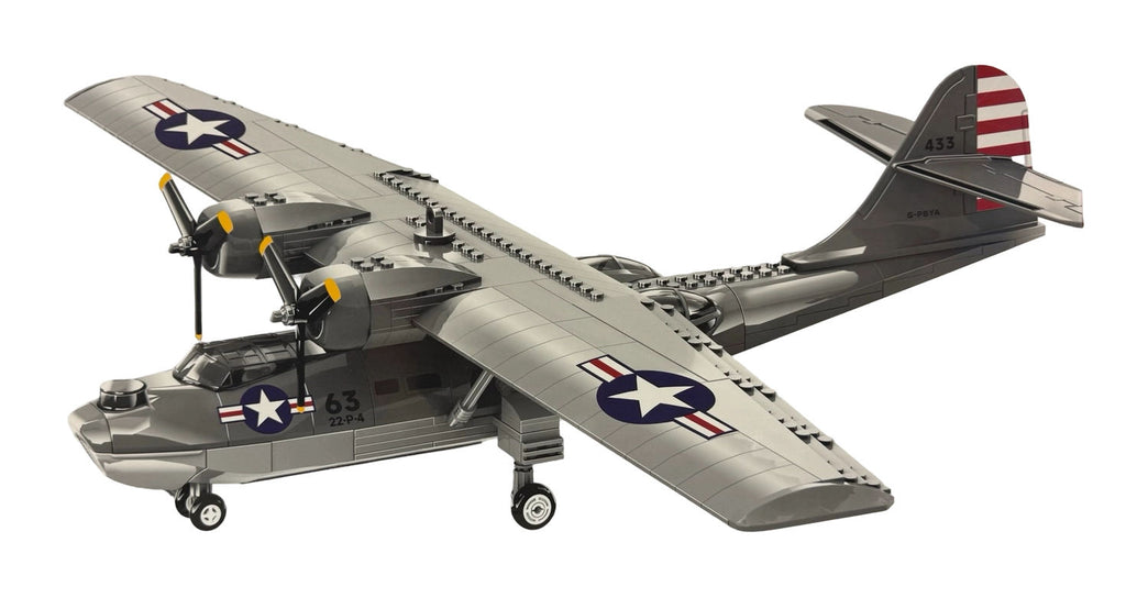 #FF166302 Air Force Consolidated PBY-5A Catalina Airplane Building Brick Kit