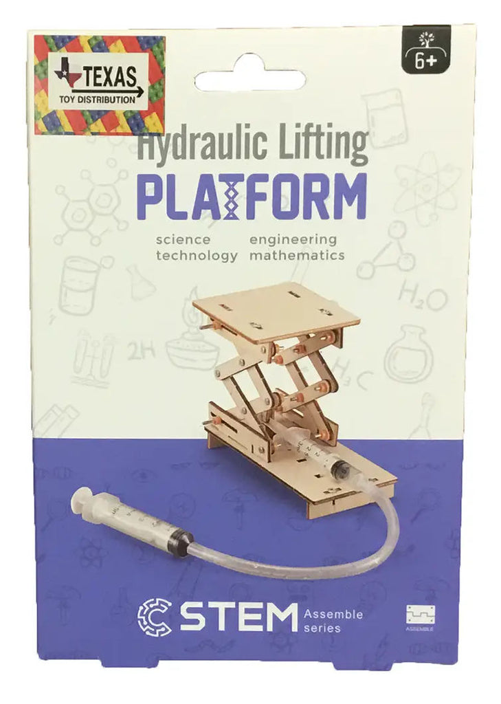 #FF170620 STEM Wooden Hydraulic Lifting Platform Construction Kit