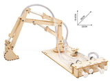 #FF170631 STEM Wooden Hydraulic Excavator Construction Kit