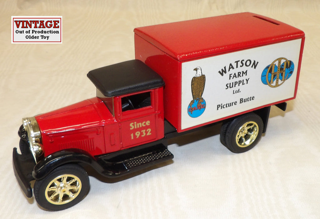 #GC5095 1/34 Watson Farm Supply 1931 International Freight Truck Bank