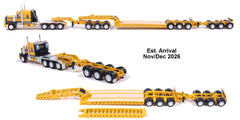 #J164FFGT0004 1/64 Premay Equipment Ltd. Kenworth C500 3x3x3 Heavy Haul Lowboy with Jeep & Booster