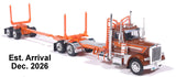 #J164FFGT010 1/64 Kulak & Sons Trucking 7 Peterbilt Model 379 Pacific Style Logging Truck