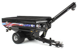 #JMM027 1/64 Patriotic Black J&M X1112 X-Tended Reach Grain Cart with Single Wheels
