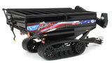 #JMM028 1/64 Patriotic Black J&M X1112 X-Tended Reach Grain Cart with Tracks