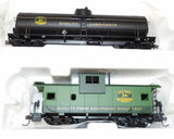 #JP1997 1/87 John Deere HO 1997 Freight Train Set with Track, 1st Edition - Opened Box, AS IS